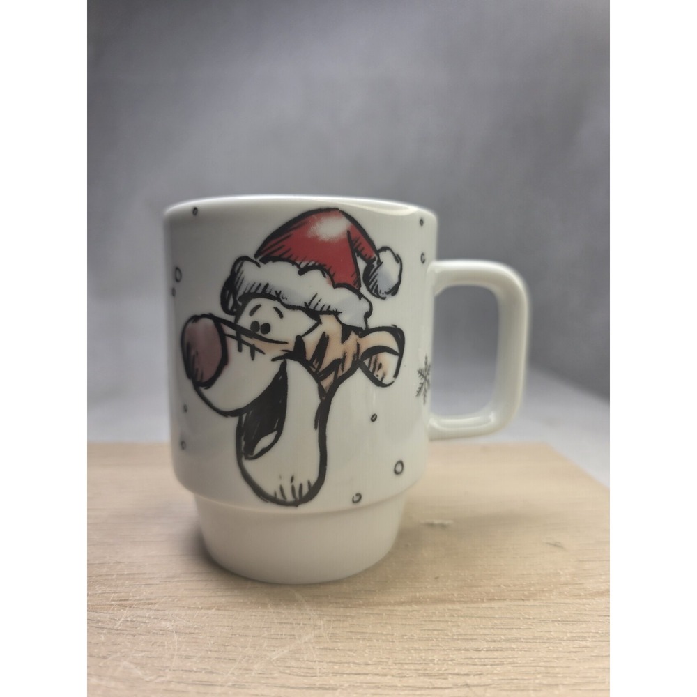 Christmas Disney Winnie the Pooh Piglet Coffee Mug